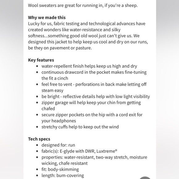 Lululemon Run: Nothin’ But Run jacket in Red size 6 - Picture 9 of 9